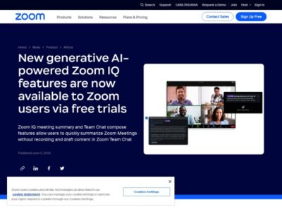 Zoom IQ Ai Review