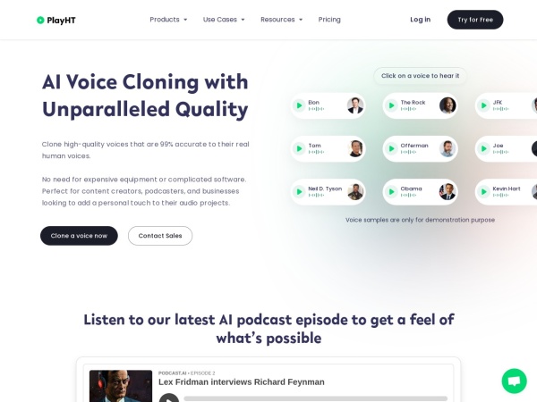 PlayHT Ai Voice Cloning Review